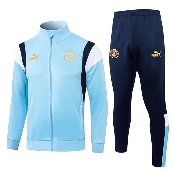 Trainingsanzug Manchester City 2024 Blau 2